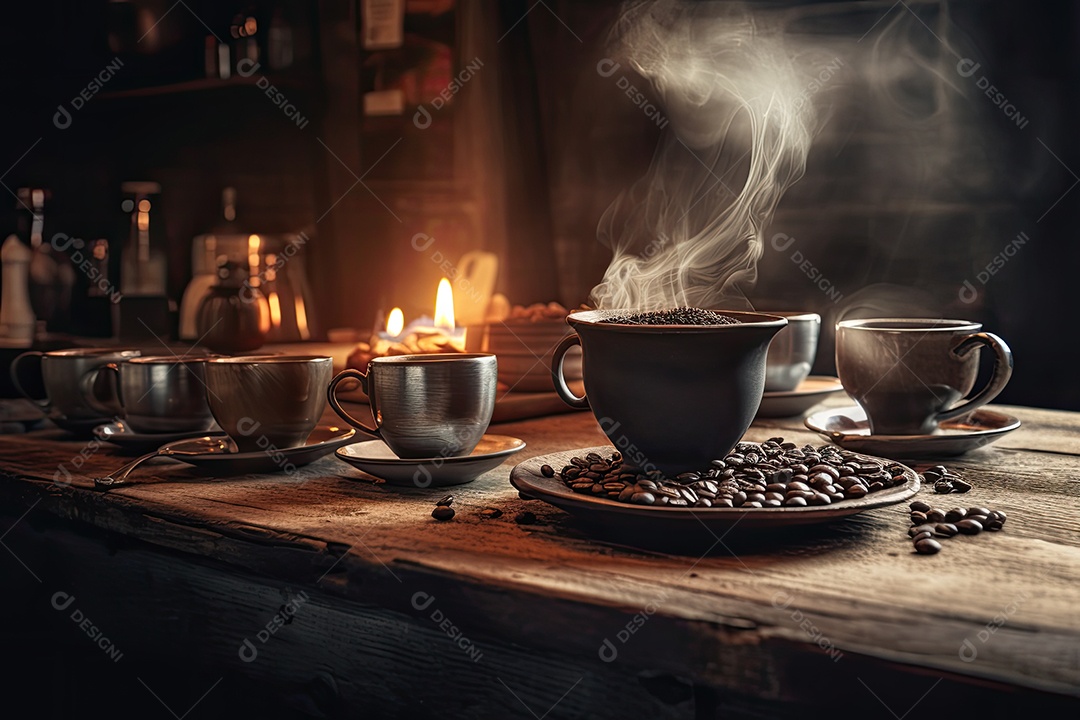 Café e Conversas: O Refúgio Aromático