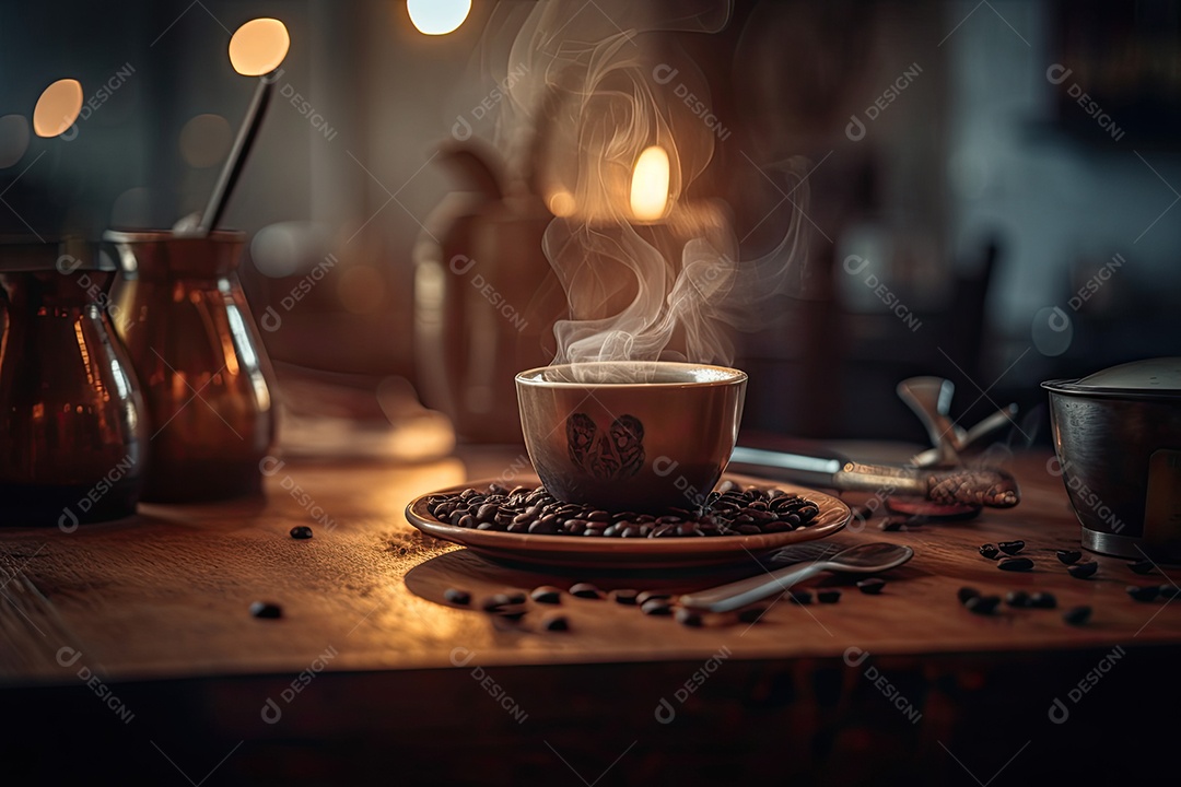 Café e Conversas: O Refúgio Aromático