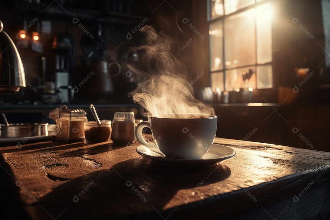 Café e Conversas: O Refúgio Aromático