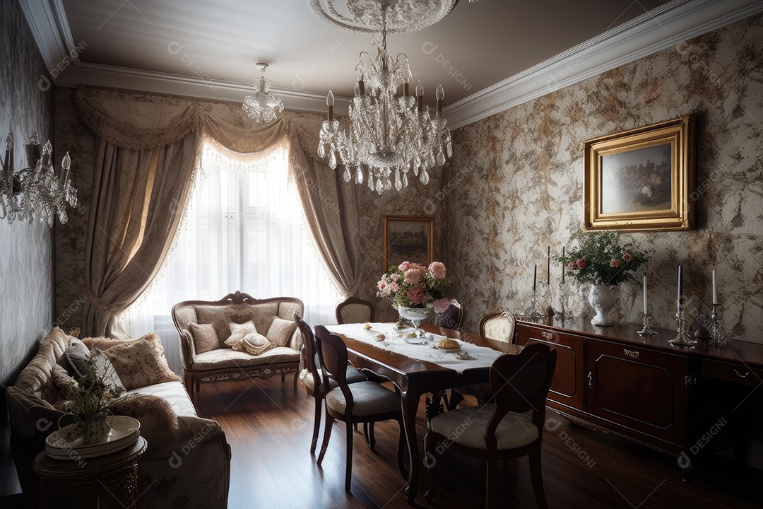 Elegância Clássica: Decoração Encantadora