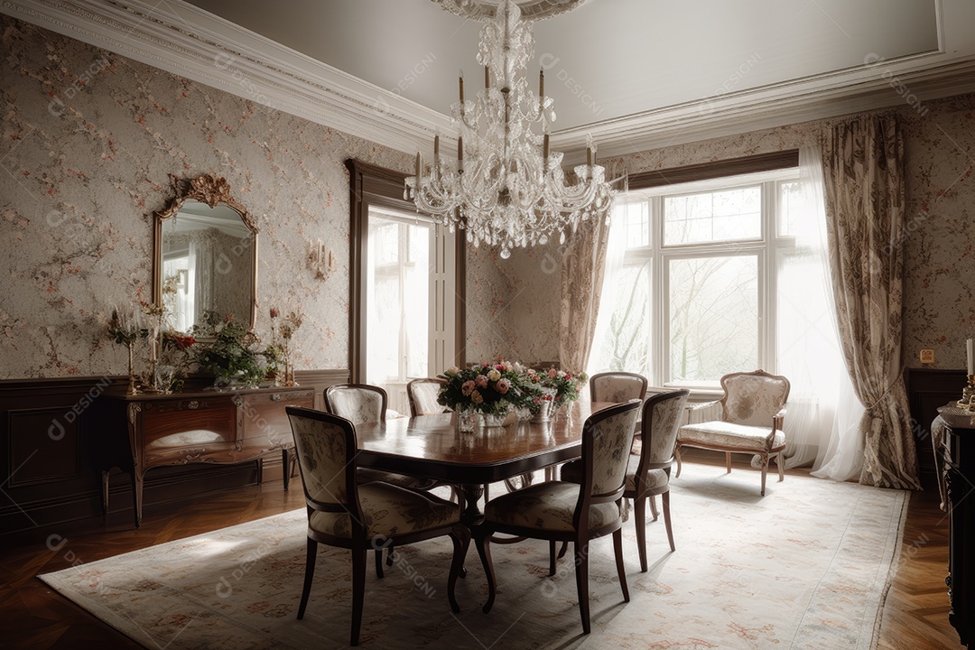 Elegância Clássica: Decoração Encantadora