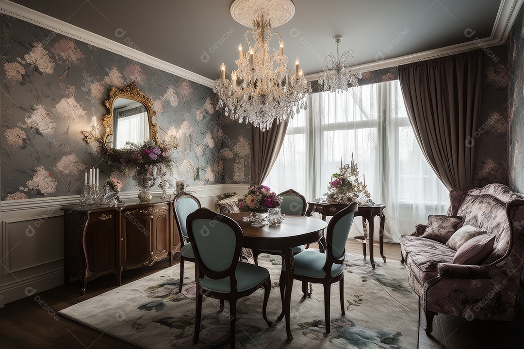 Elegância Clássica: Decoração Encantadora