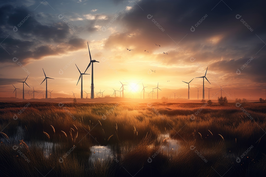 Ventos Verdes: Energia Eólica em Açã