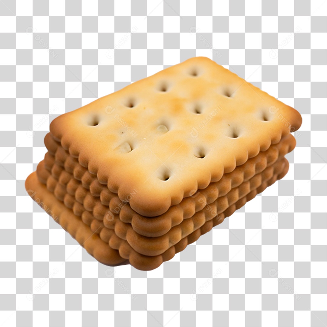 Bolacha de Sal PNG Transparente