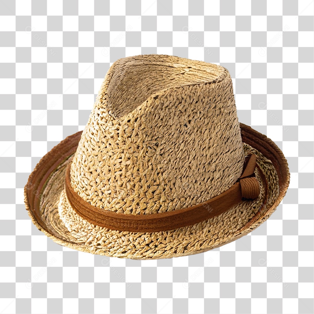 Chapéu de Palha PNG Transparente