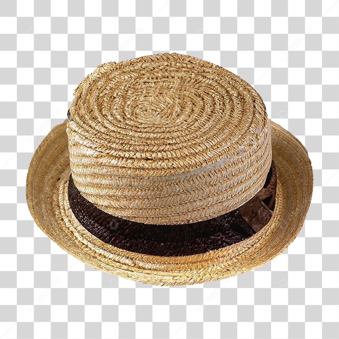 Chapéu de Palha PNG Transparente