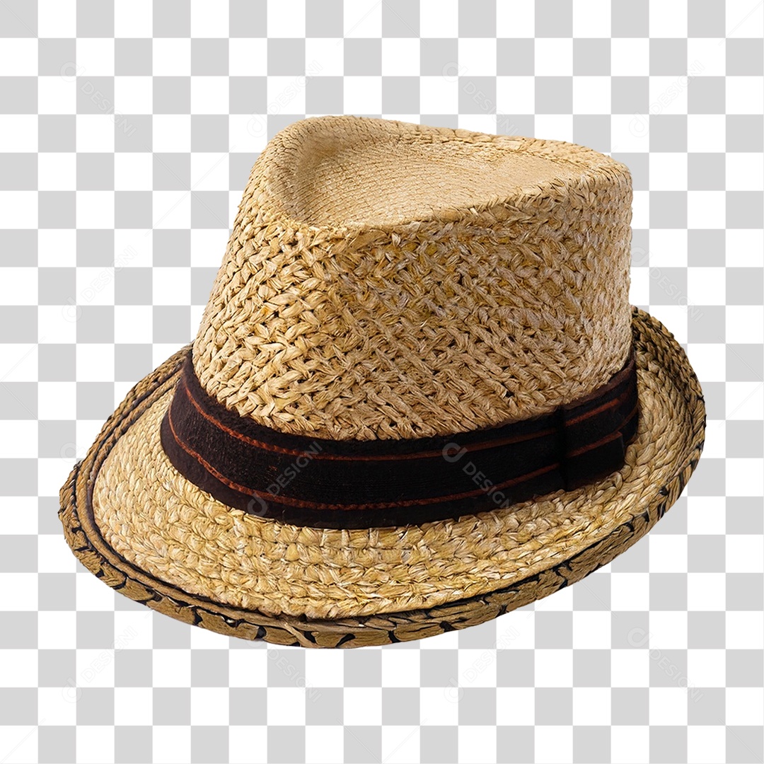 Chapéu de Palha PNG Transparente