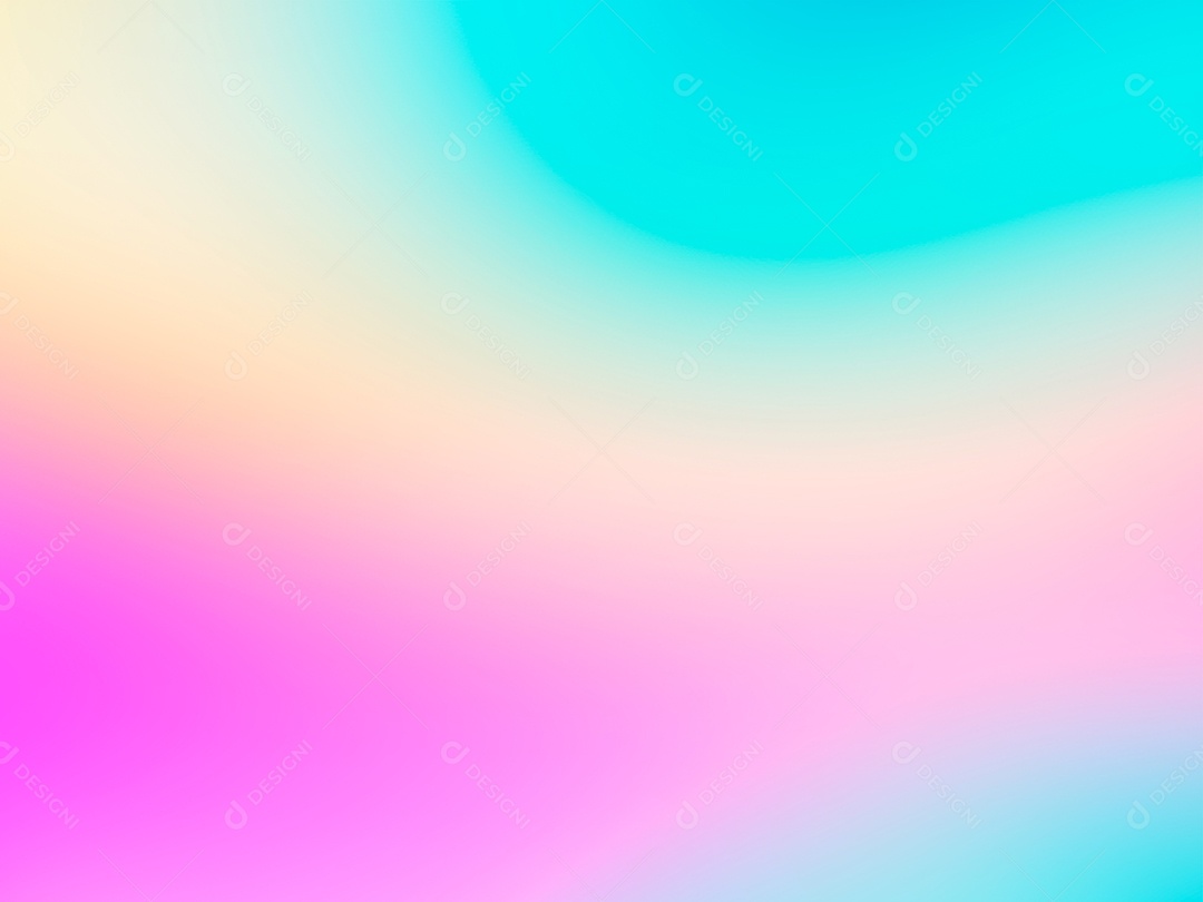 Pano de fundo rosa, amarelo e azul sem foco.