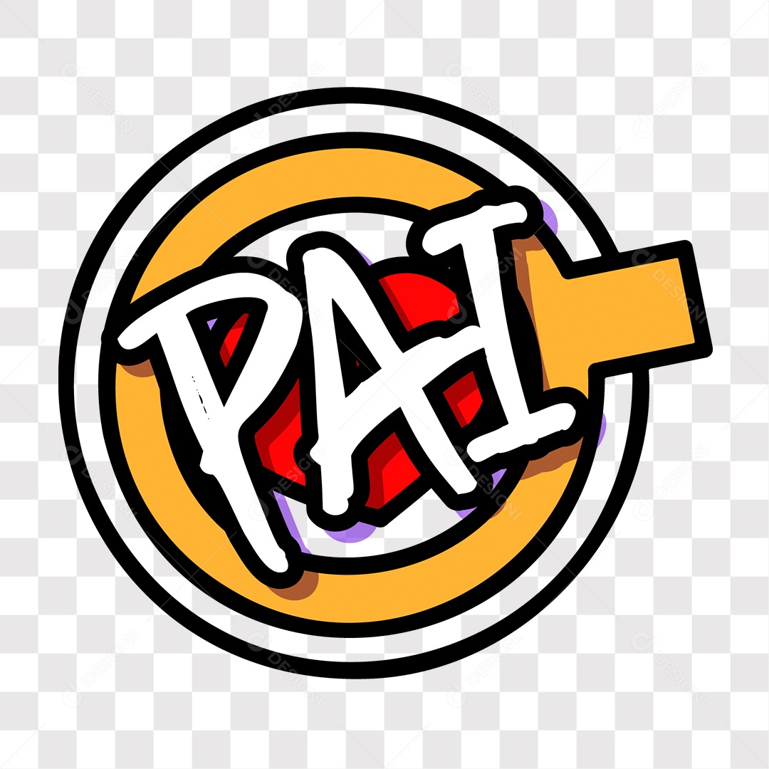 Lettering Dia Dos Pais Pai EPS + PNG