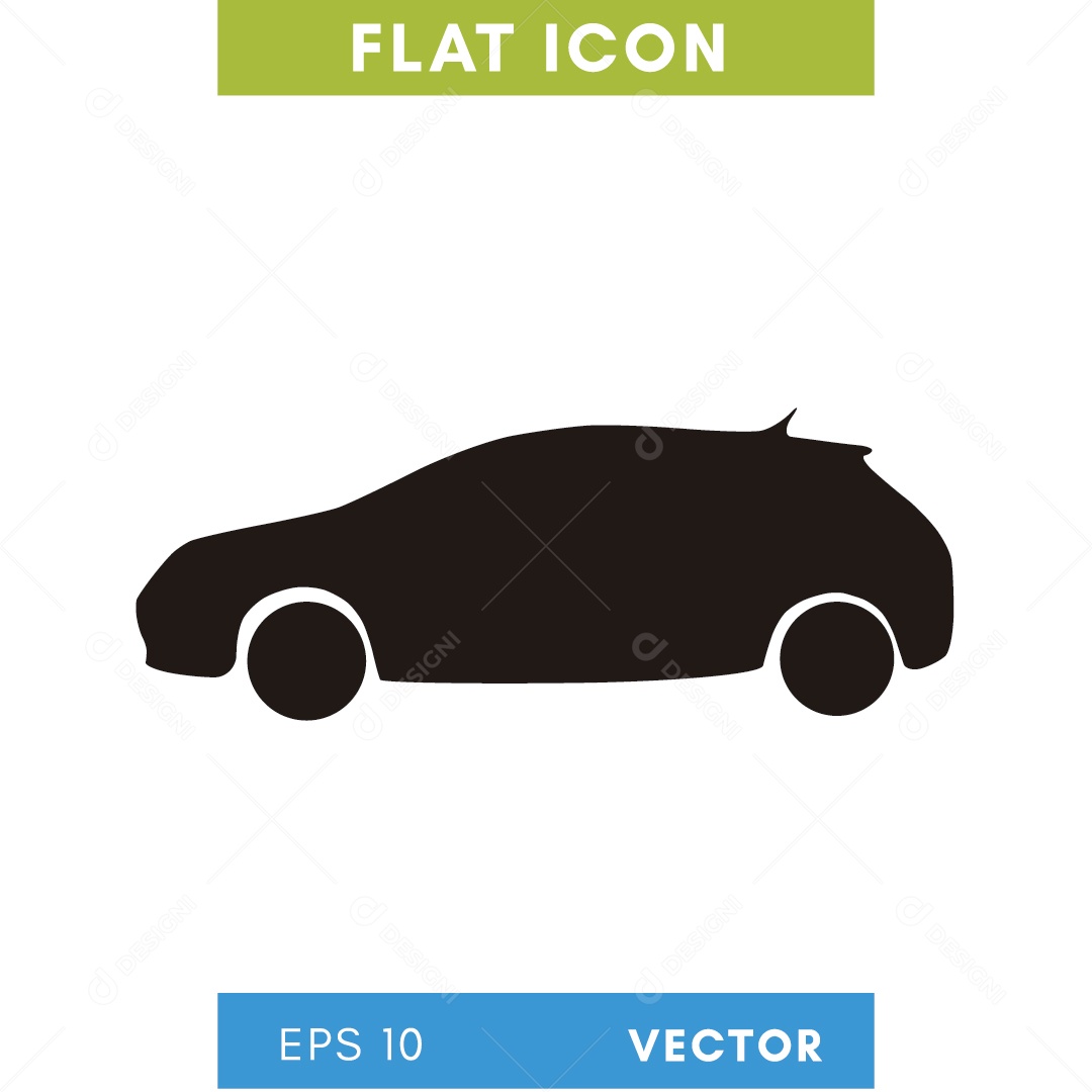 Ícone de Carro Ilustração Vetor EPS
