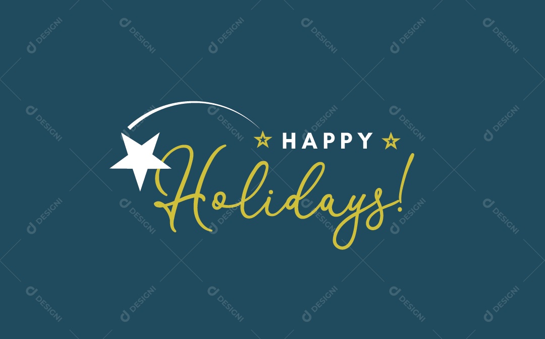 Feliz Feiertage Ilustração Vetor EPS