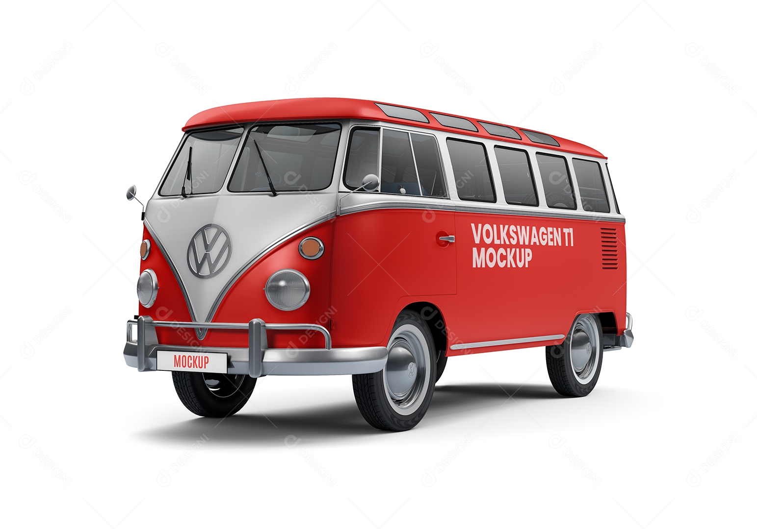 Mockup Kombi - PSD editável