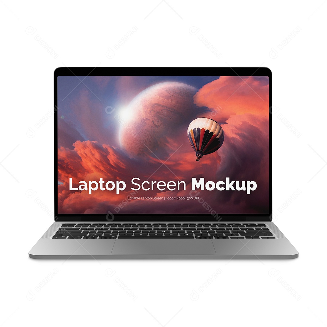 Laptop Mockup - PSD editável