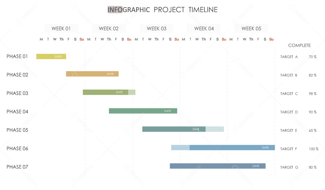 Ilustração de Informações de Infográficos Coloridos Vetor EPS