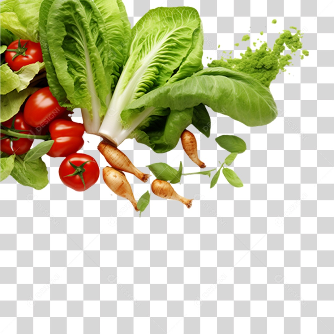 Verduras e Legumes Comidas Saudáveis PNG Transparente [download] - Designi
