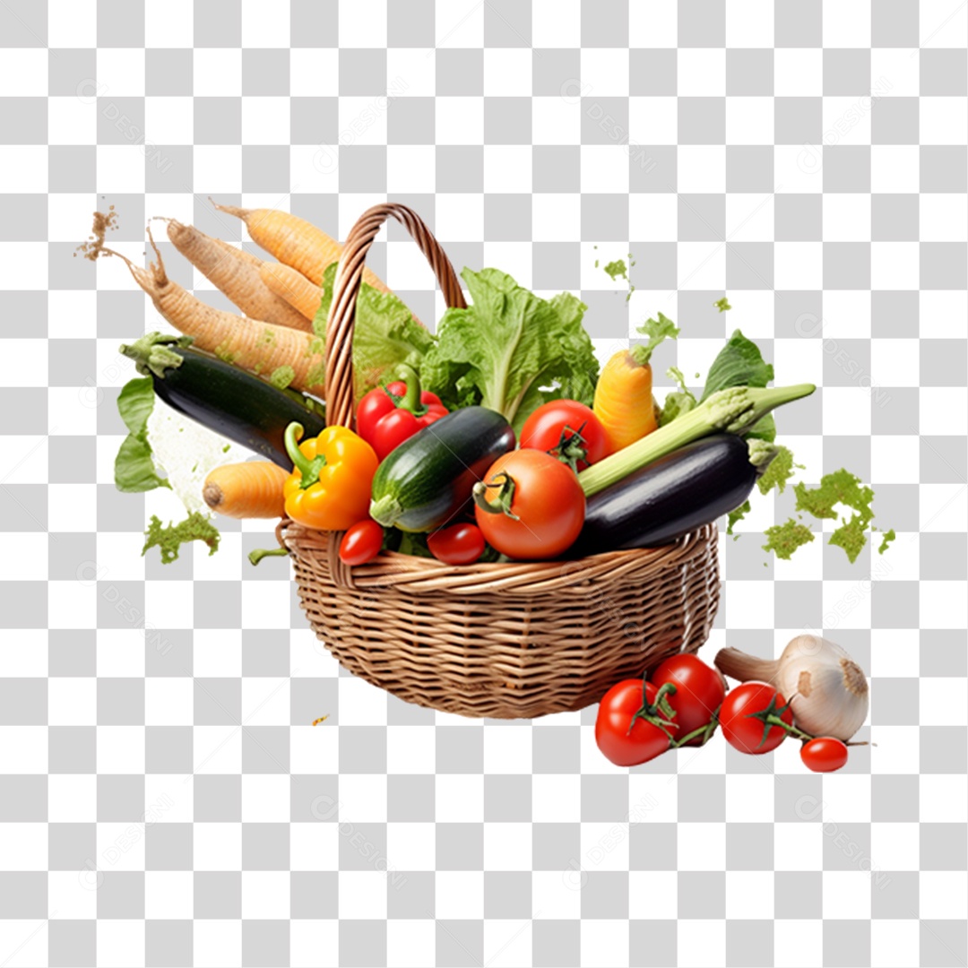 Verduras e Legumes Comidas Saudáveis PNG Transparente