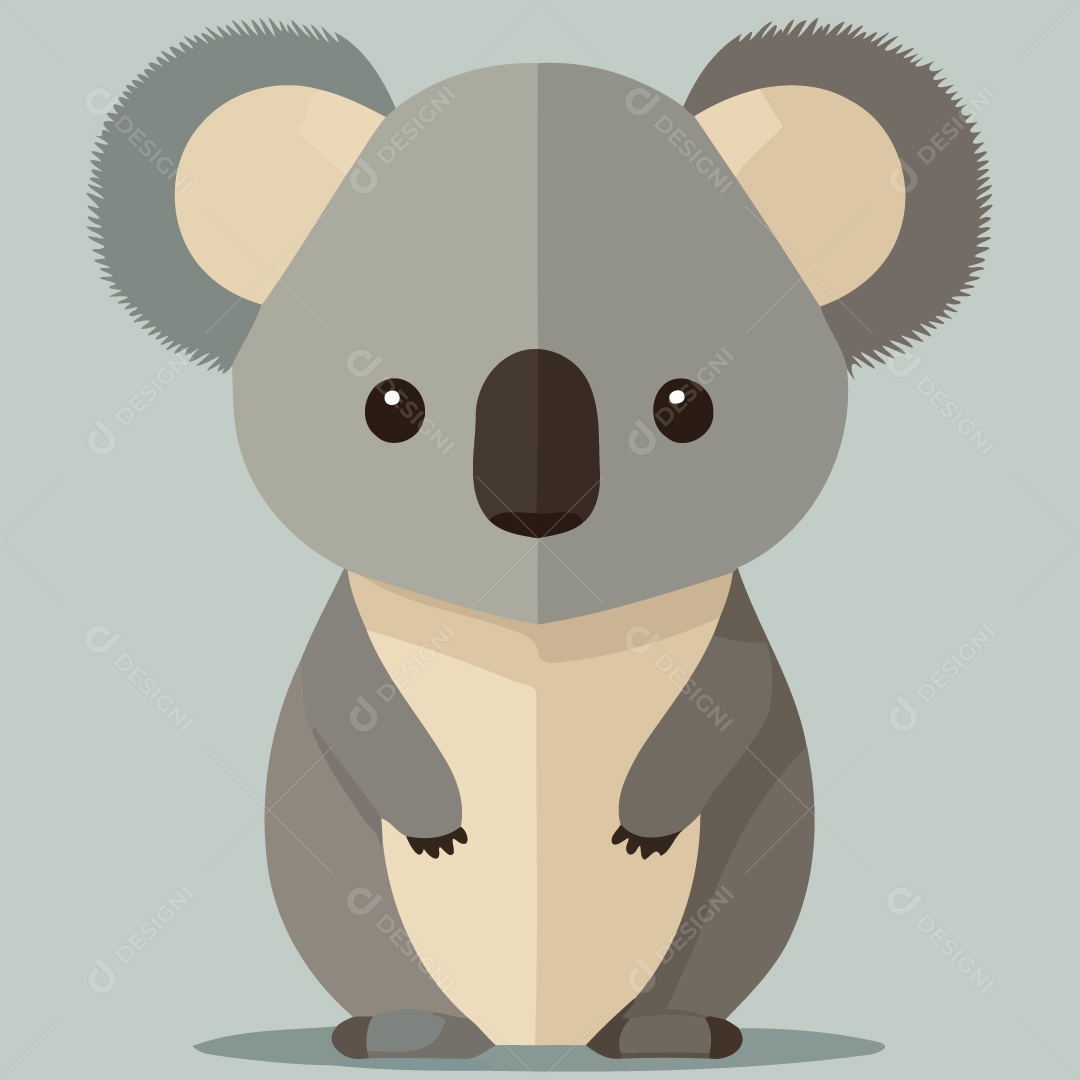 Coala Ilustração Vetor EPS