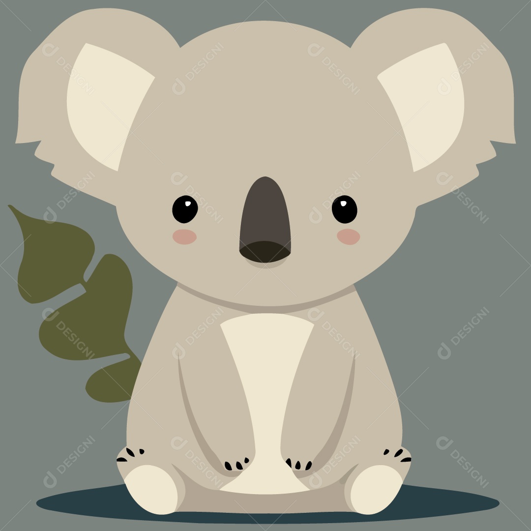 Coala Ilustração Vetor EPS