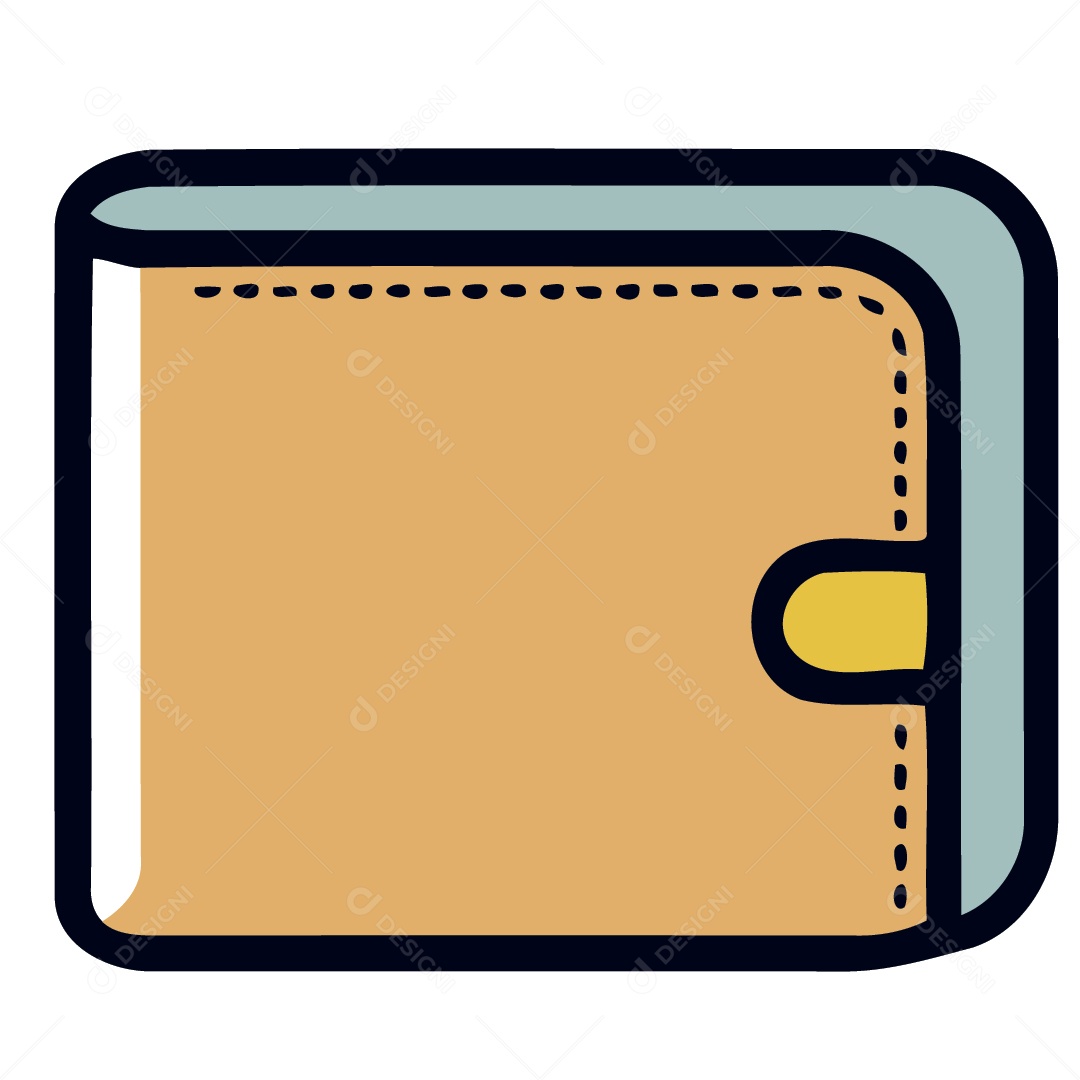 Carteira Ilustração Vetor EPS