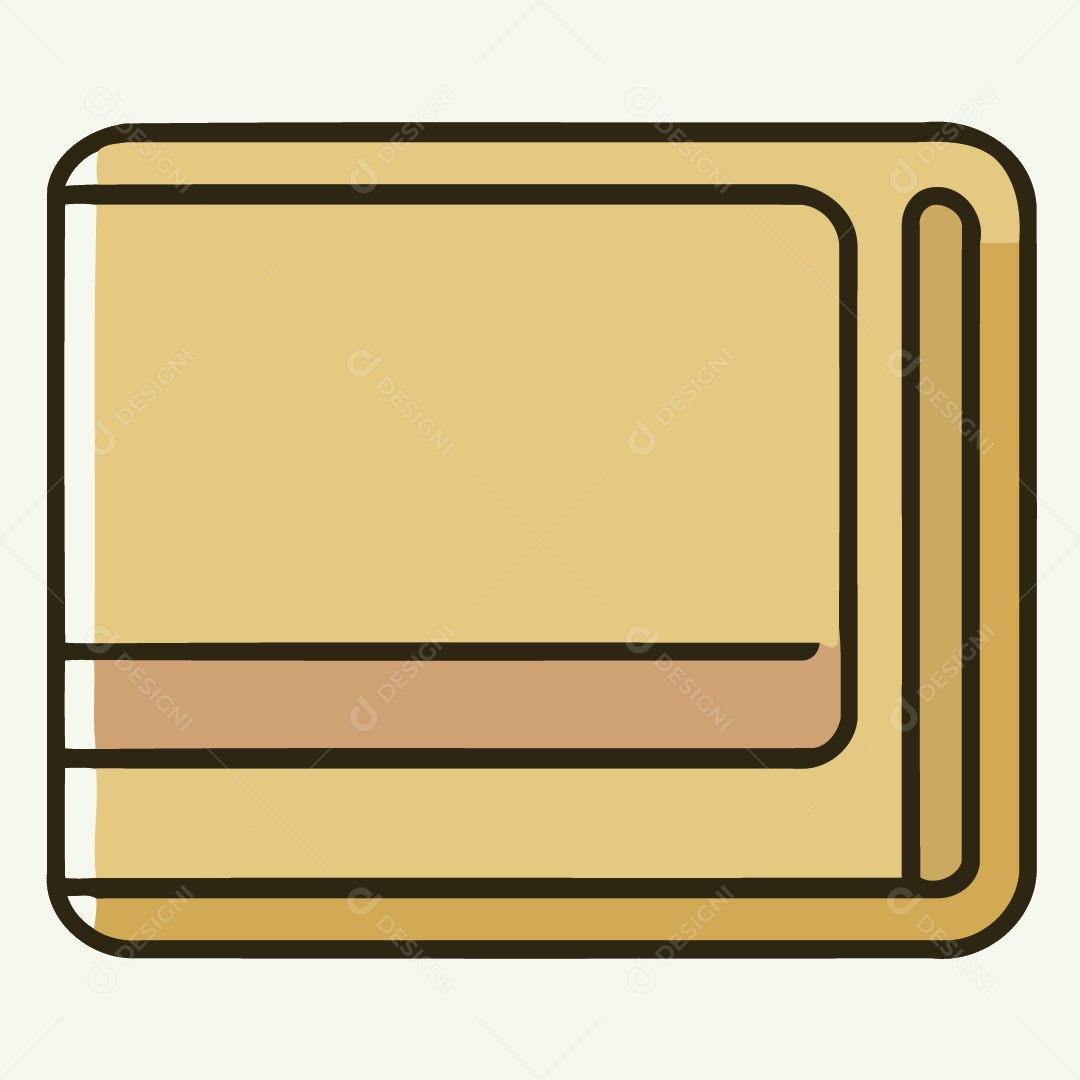 Carteira Ilustração Vetor EPS