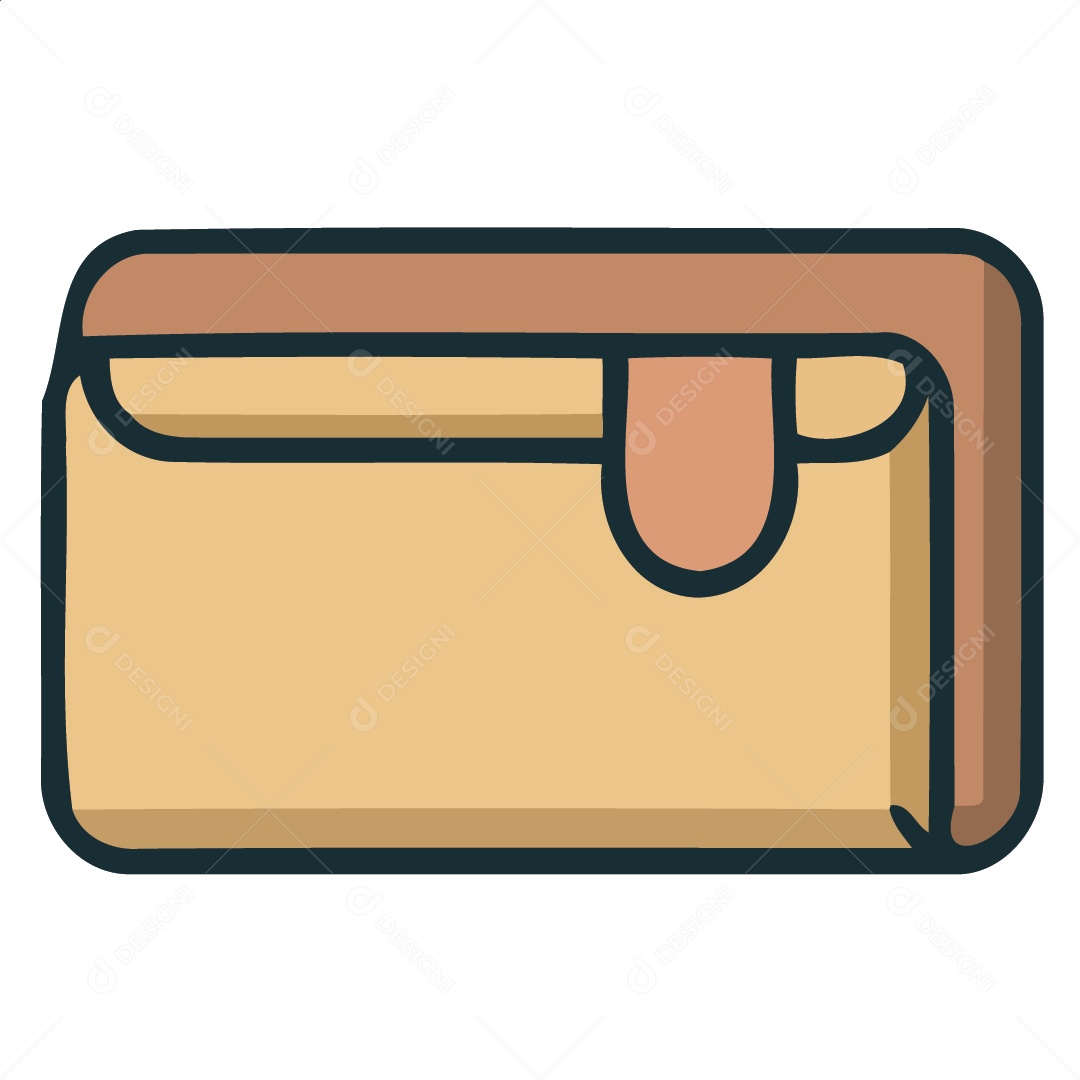 Carteira Ilustração Vetor EPS