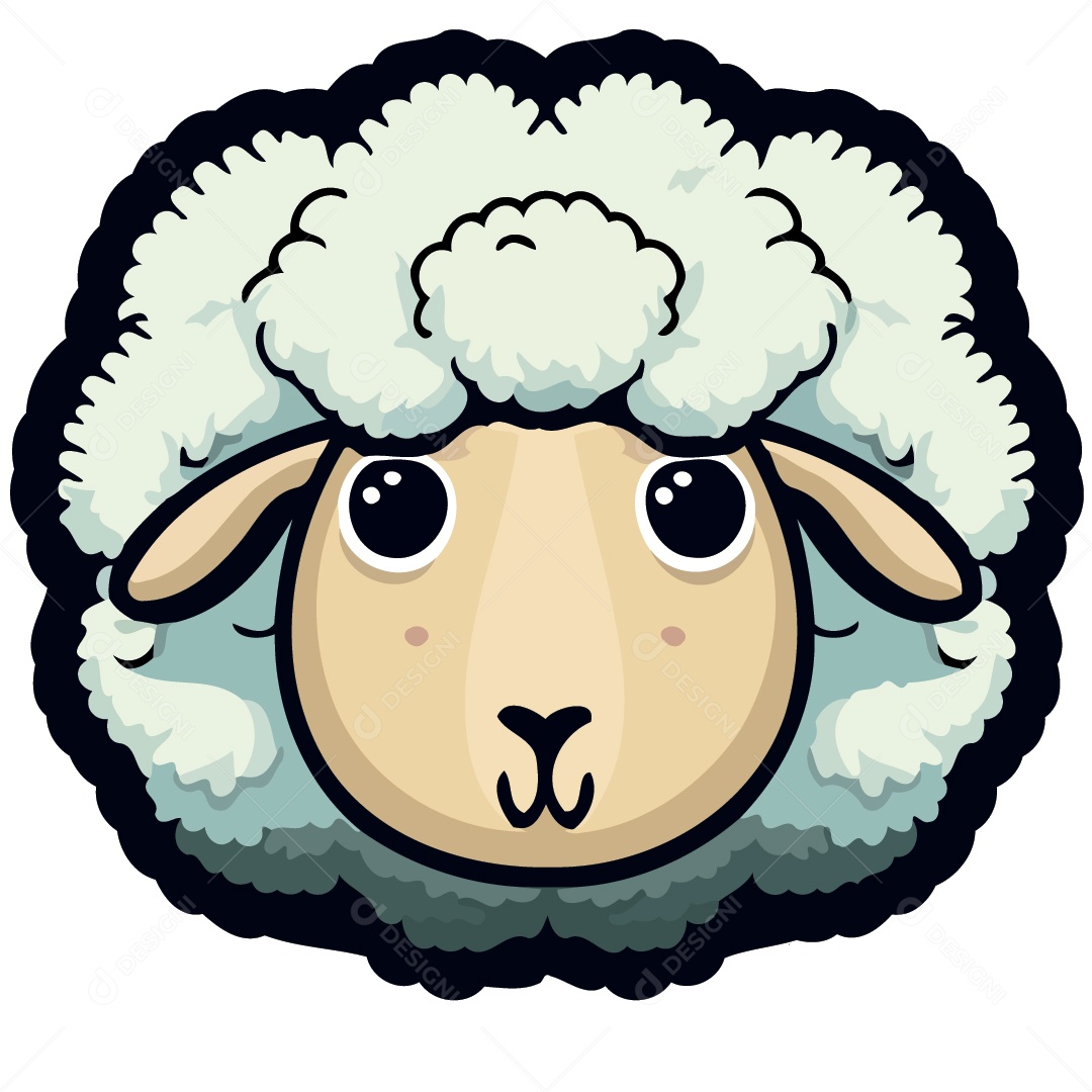 Ovelha Ilustração Vetor EPS