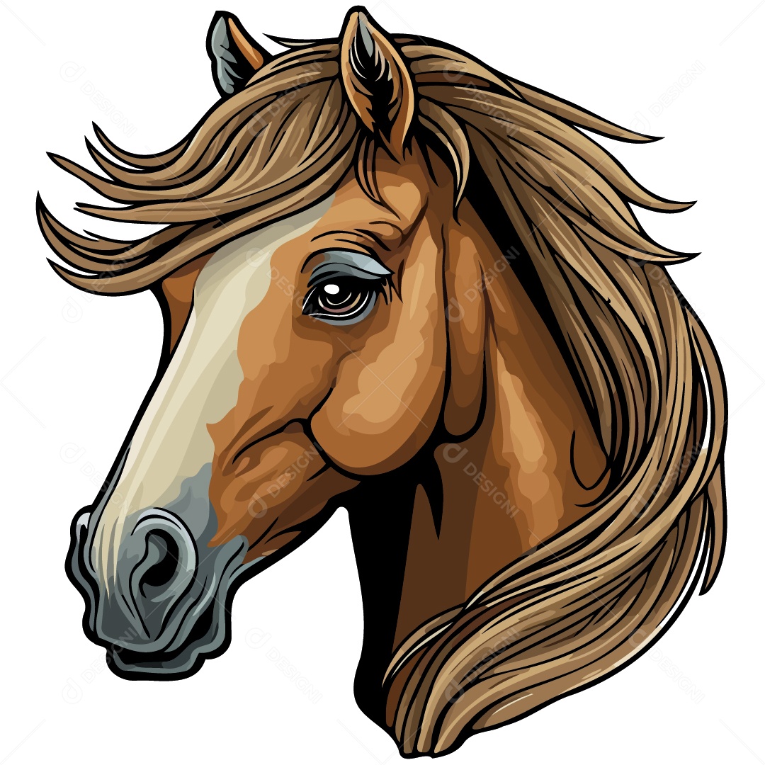 Cavalo Ilustração Vetor EPS