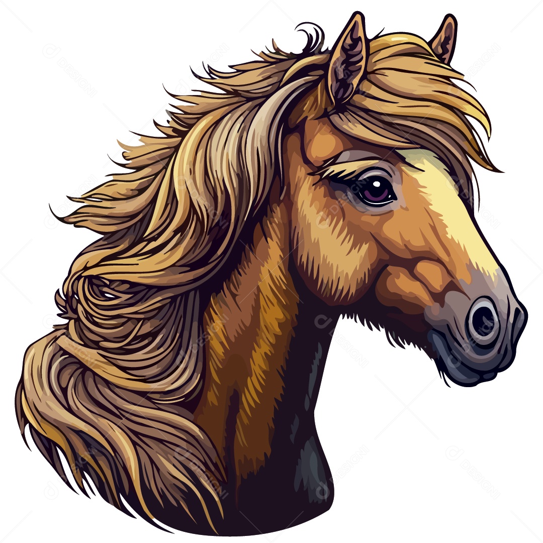 Cavalo Ilustração Vetor EPS