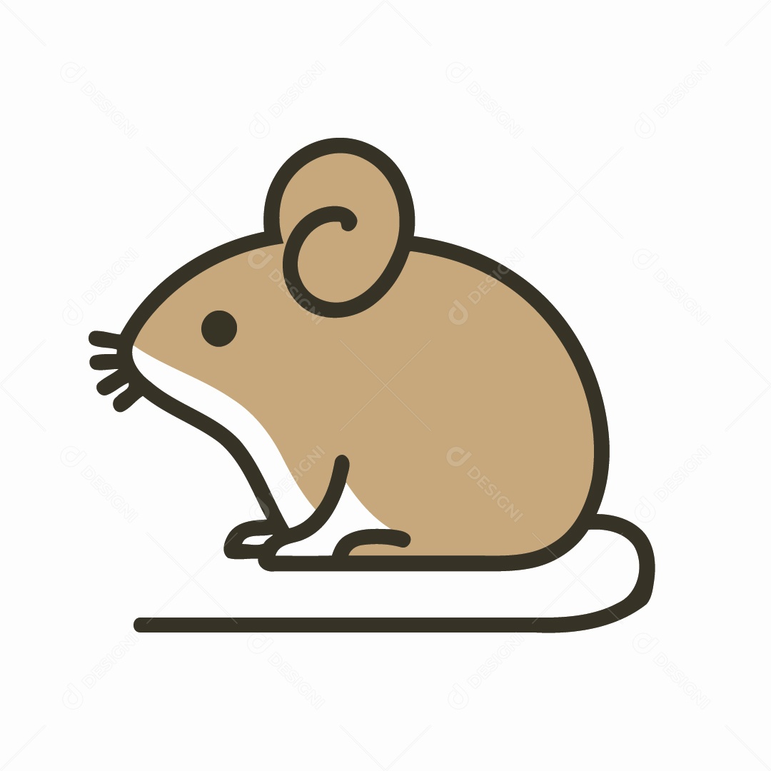 Rato Ilustração Vetor EPS