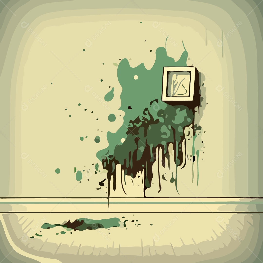 Parede Mofada Ilustração Vetor EPS