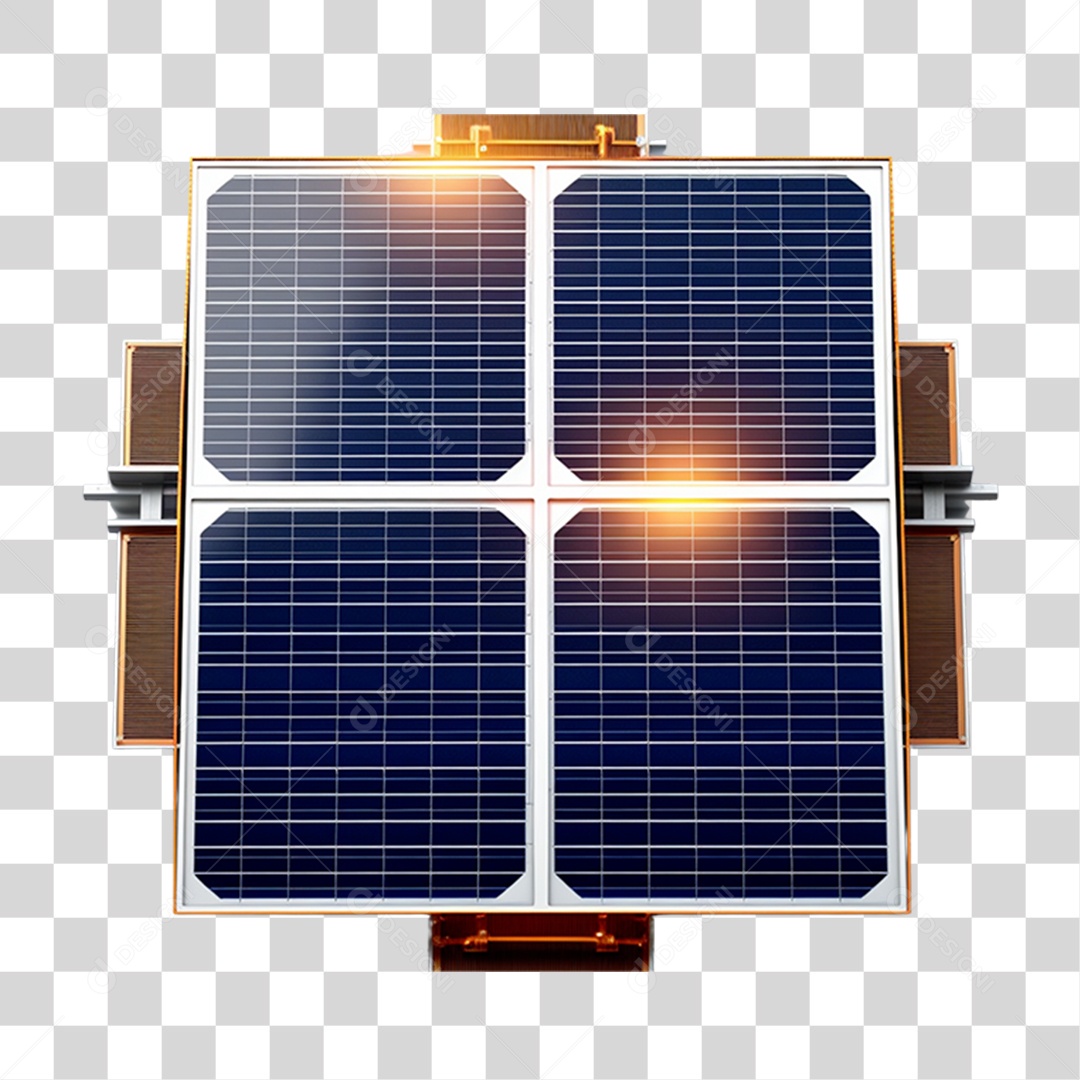 Placa Solar PNG Transparente