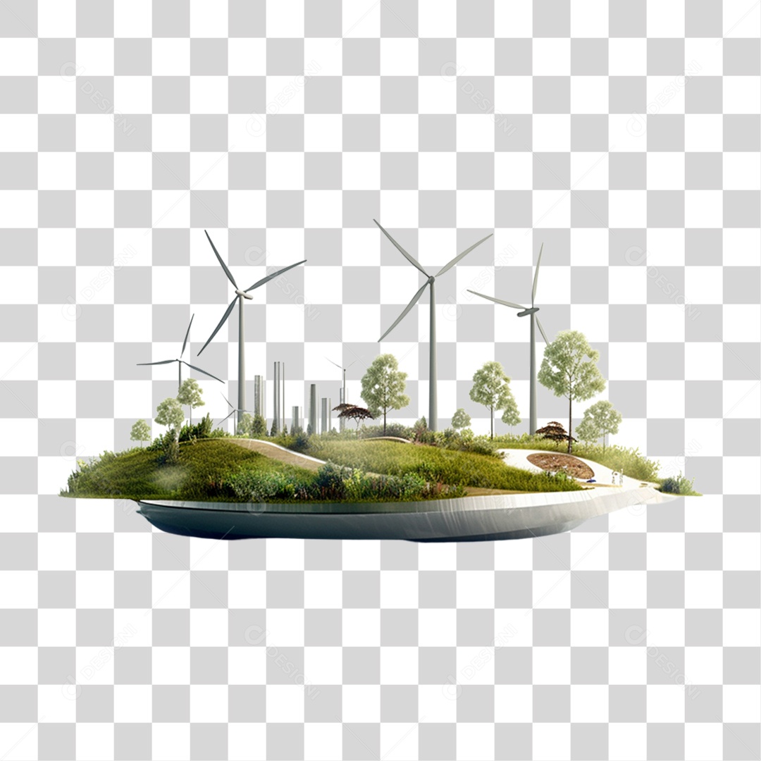 Meio Ambiente Planeta Ilha PNG Transparente