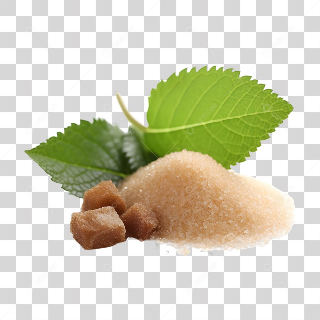 Açúcar Refinado Granulado Natural PNG Transparente