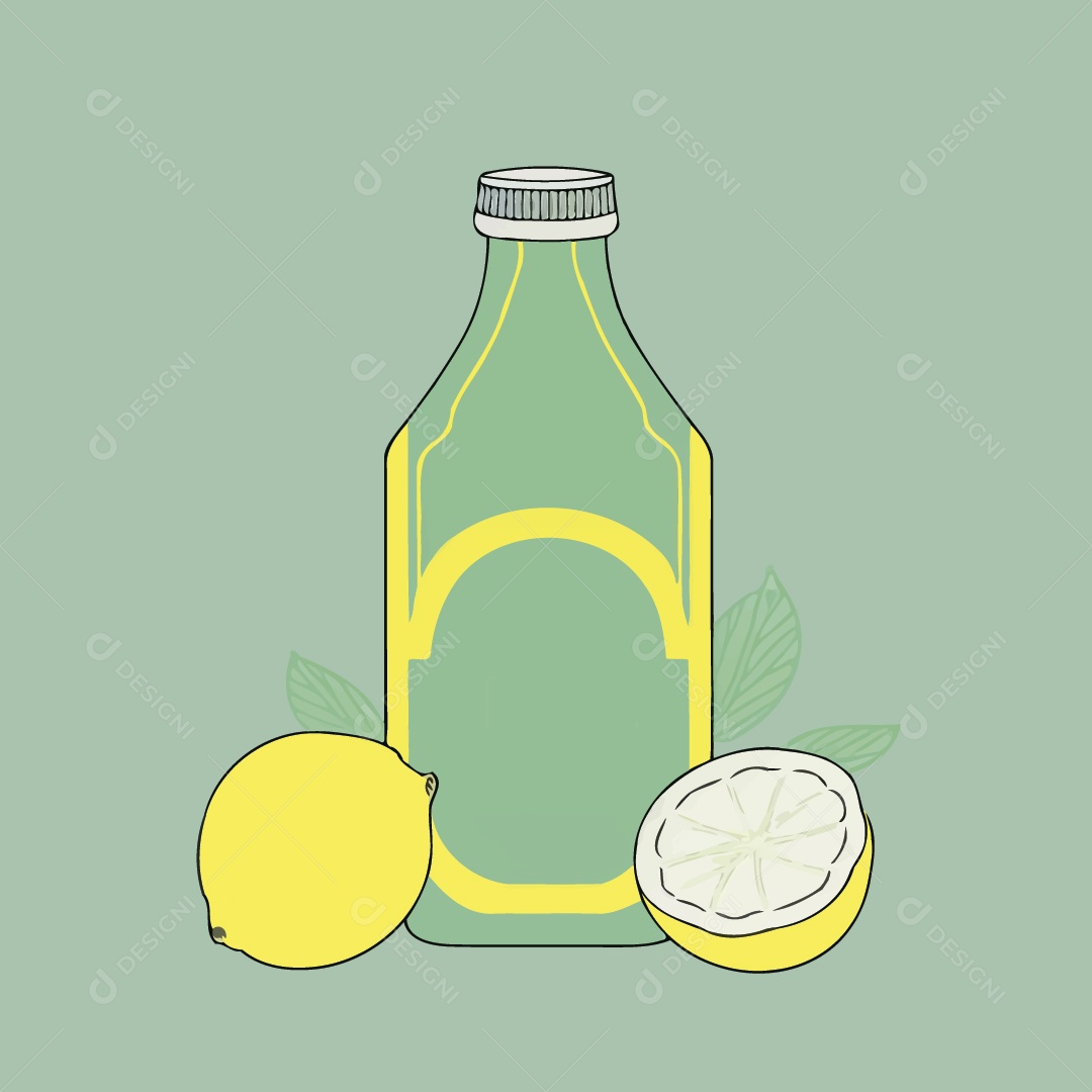 Limonada Ilustração Vetor EPS