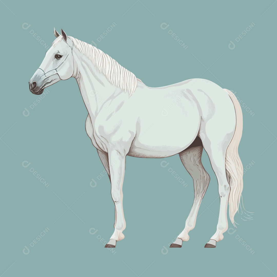 Cavalo Ilustração Vetor EPS