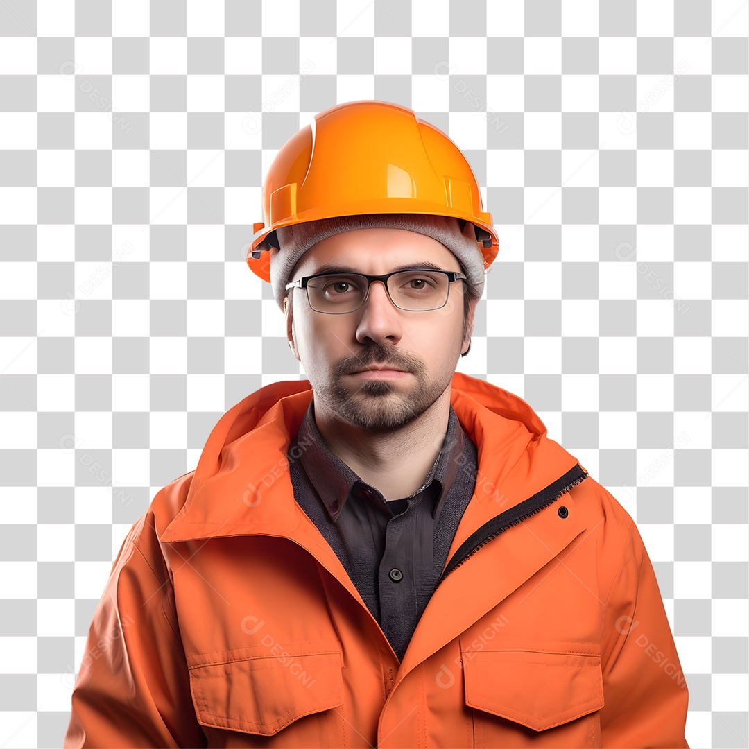 Agente Marítimo de Capacete PNG Transparente