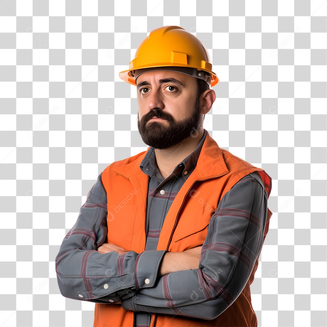 Agente Marítimo de Capacete PNG Transparente
