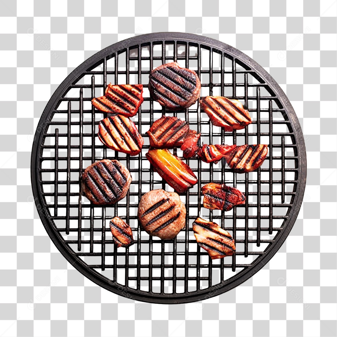 Churrasco Carne Assada PNG Transparente