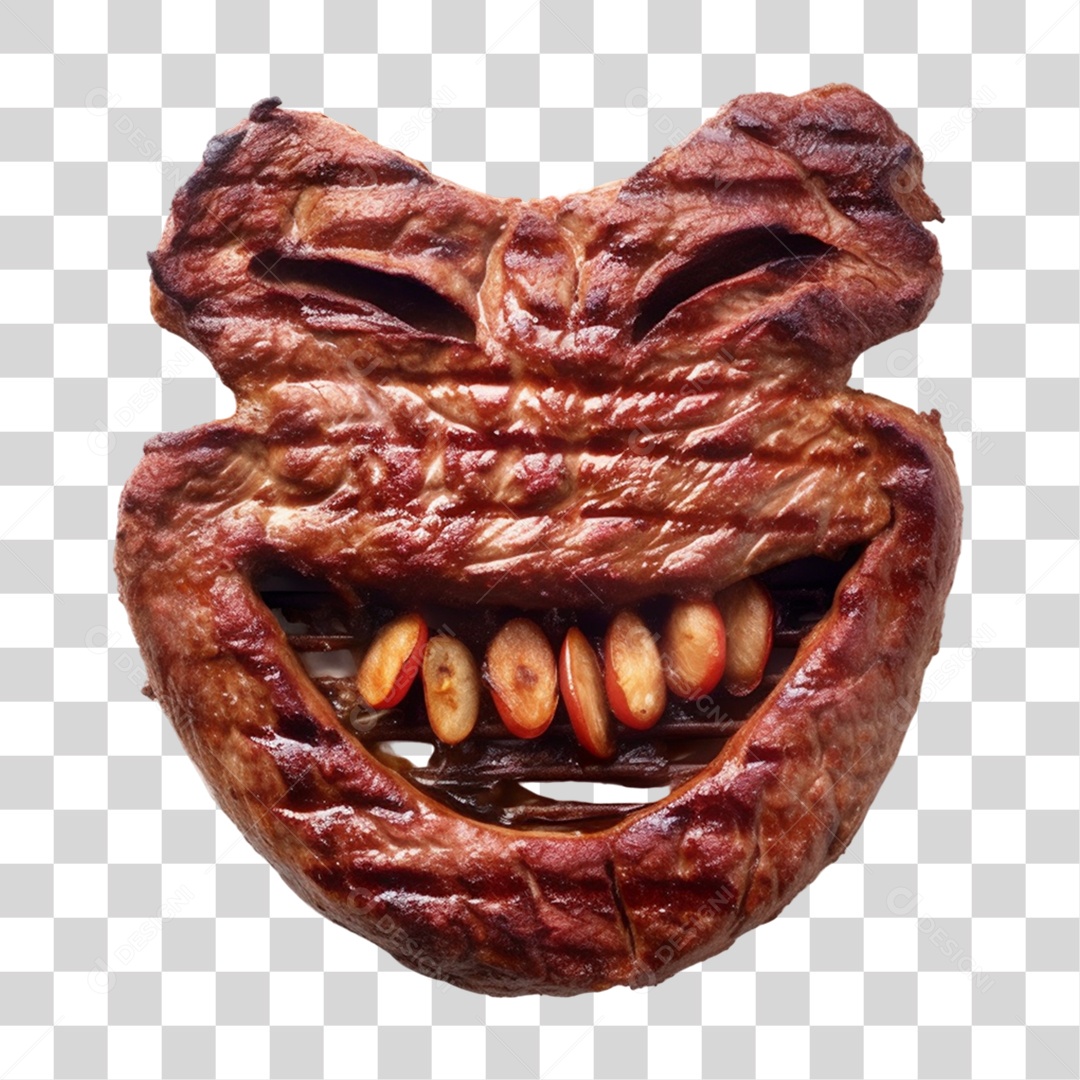 Churrasco Carne Assada PNG Transparente