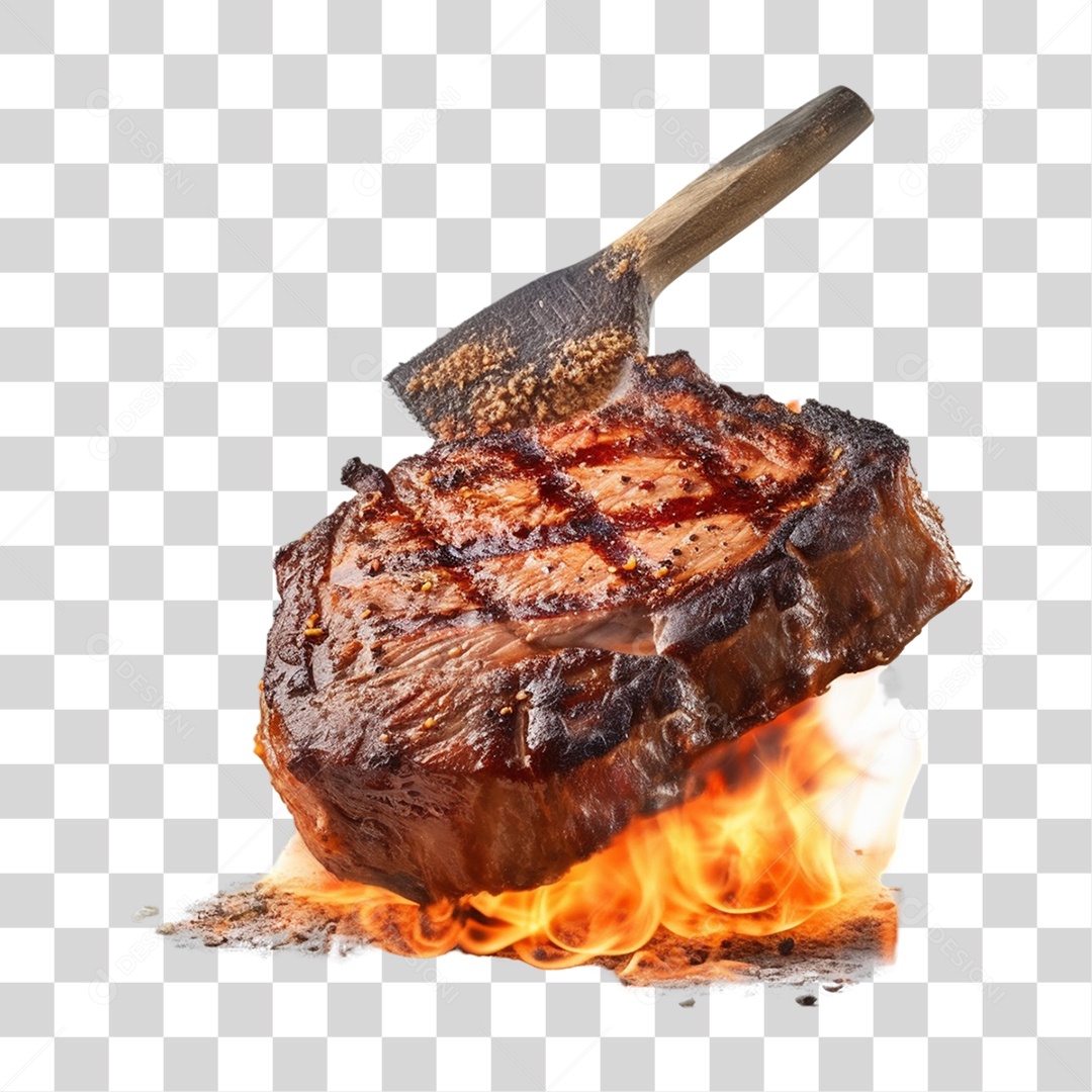 Churrasco Carne Assada PNG Transparente