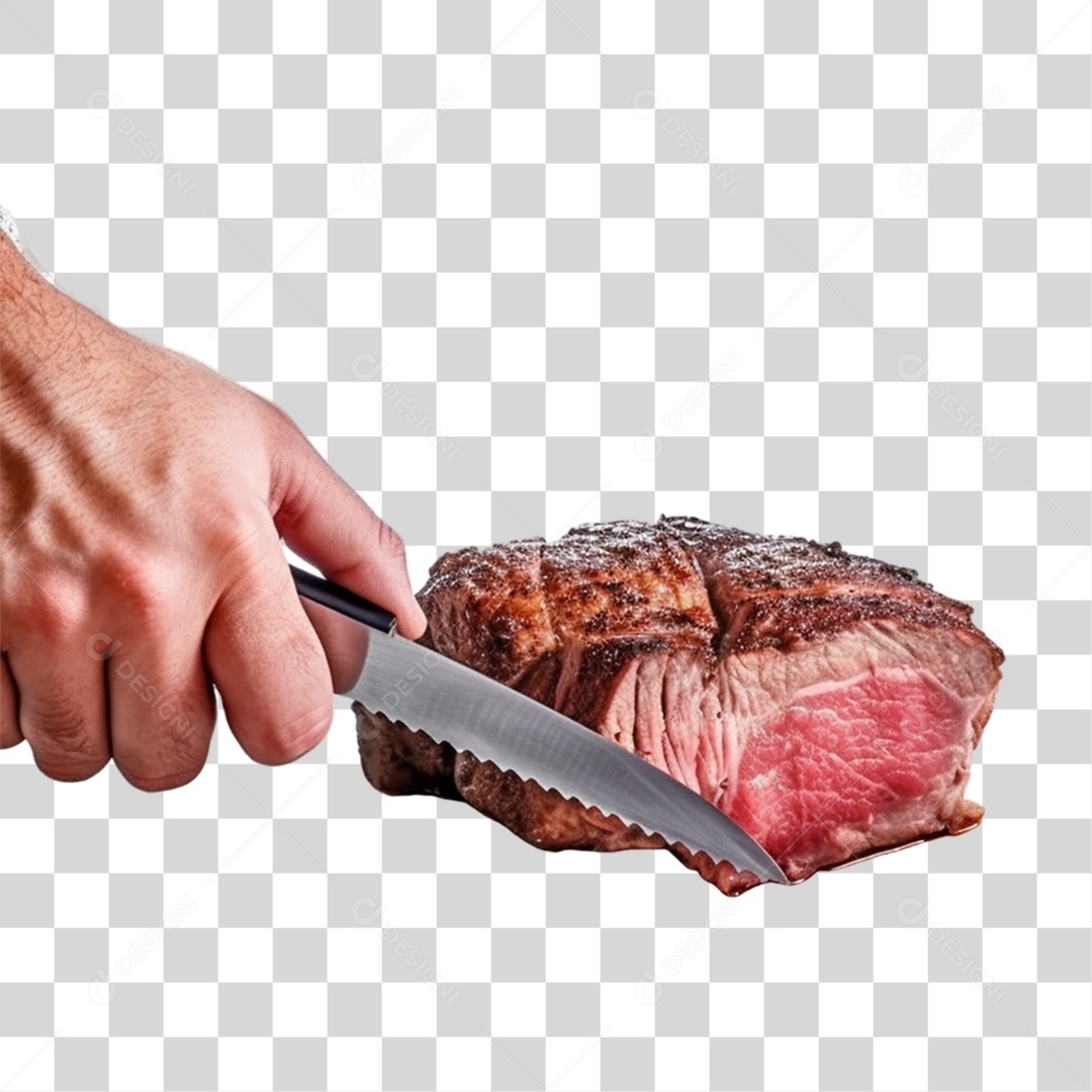 Churrasco Carne Assada PNG Transparente