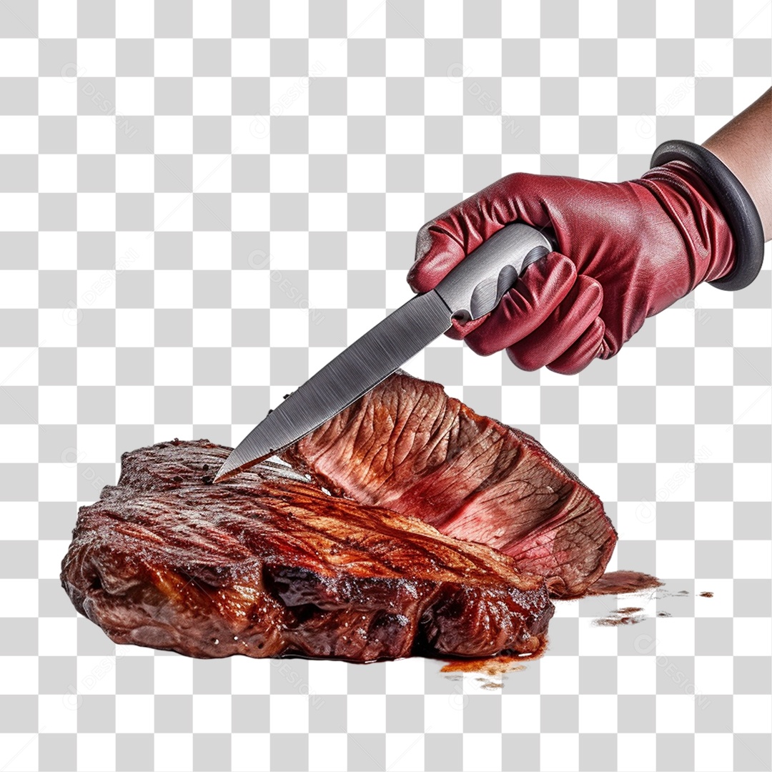 Churrasco Carne Assada PNG Transparente