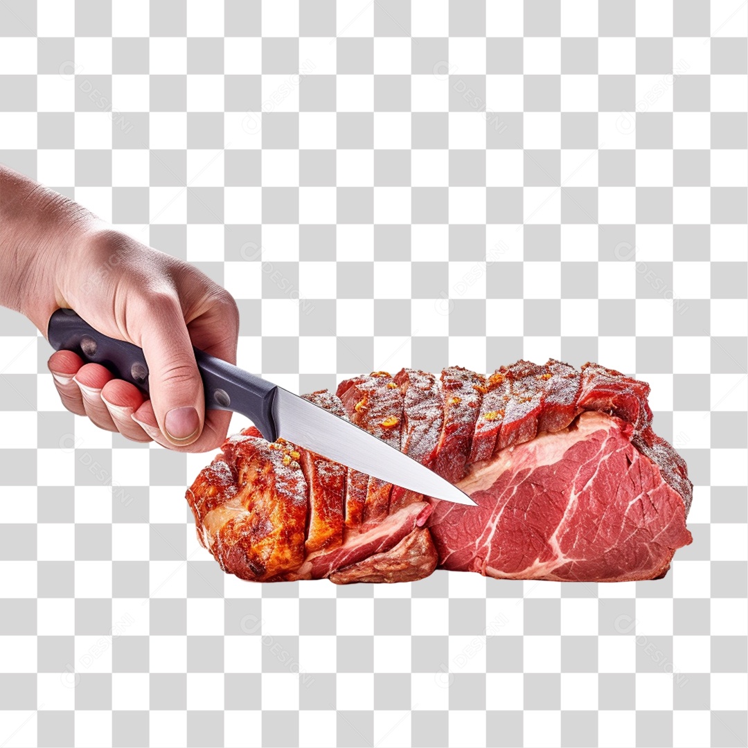 Churrasco Carne Assada PNG Transparente