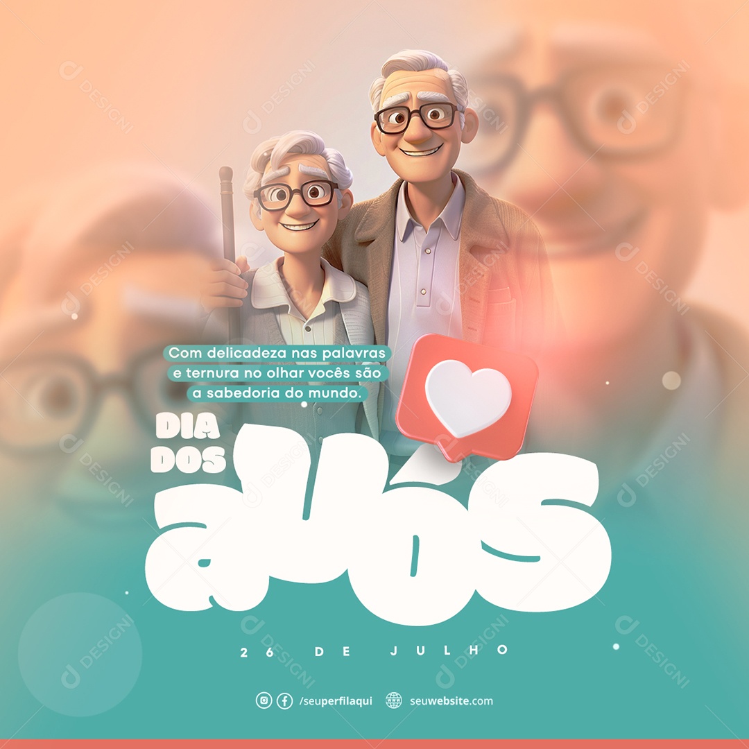 Social Media Dia Dos Avós