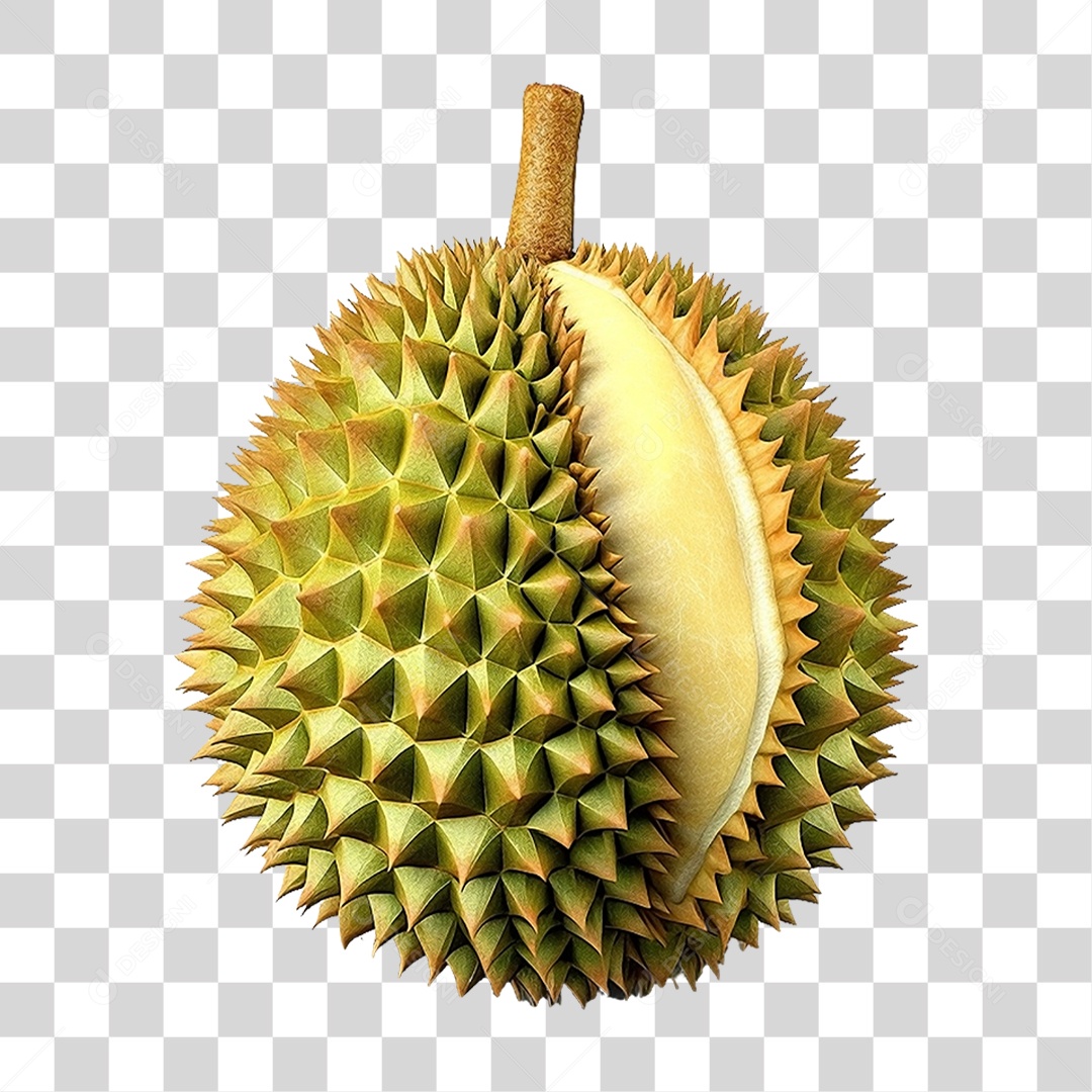 Fruta Durião PNG Transparente