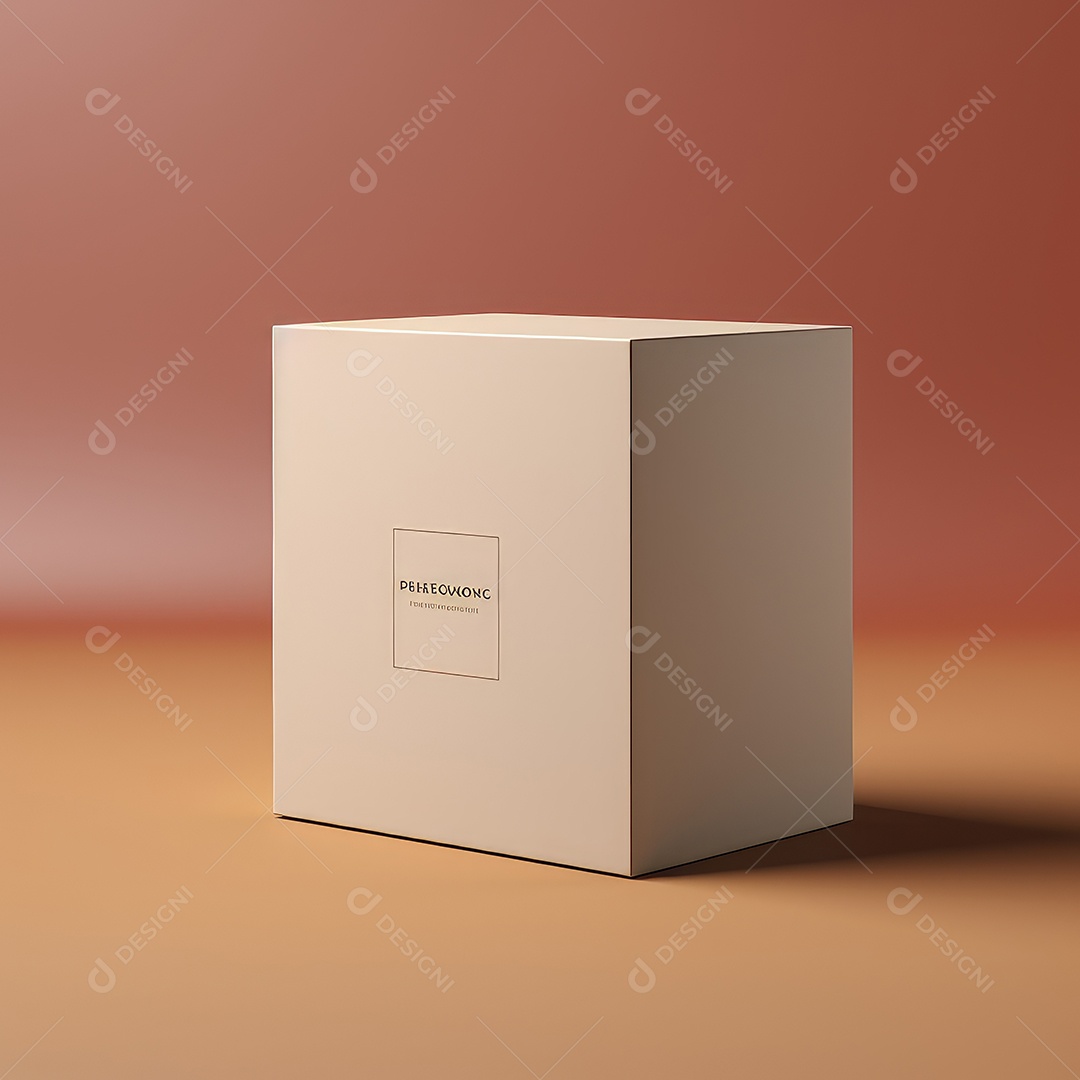 Caixas de embalagem em branco - maquete aberta e fechada, isolada em fundo branco. IA generativa.