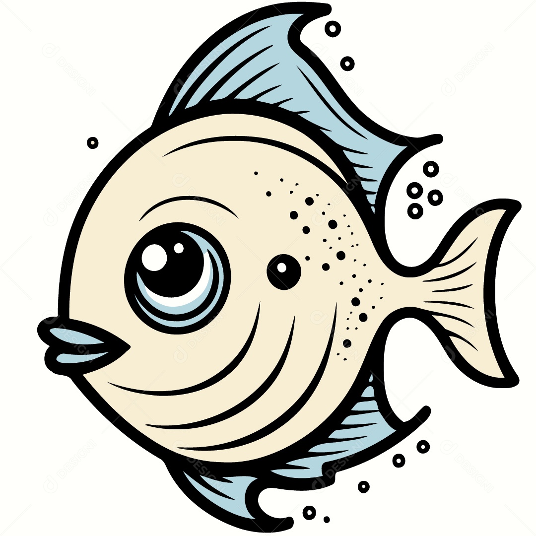 Peixe Ilustração Vetor EPS