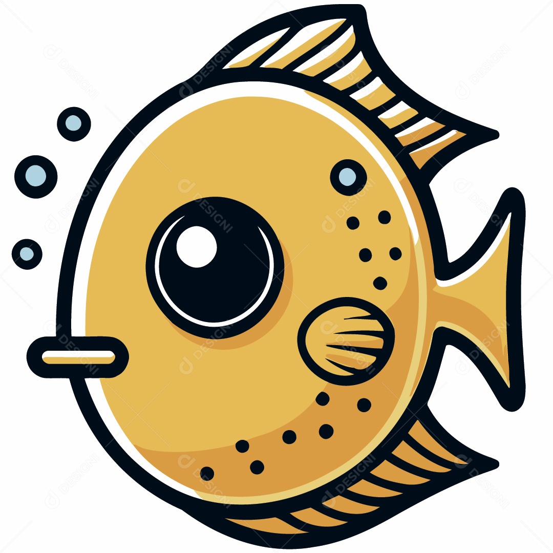 Peixe Ilustração Vetor EPS