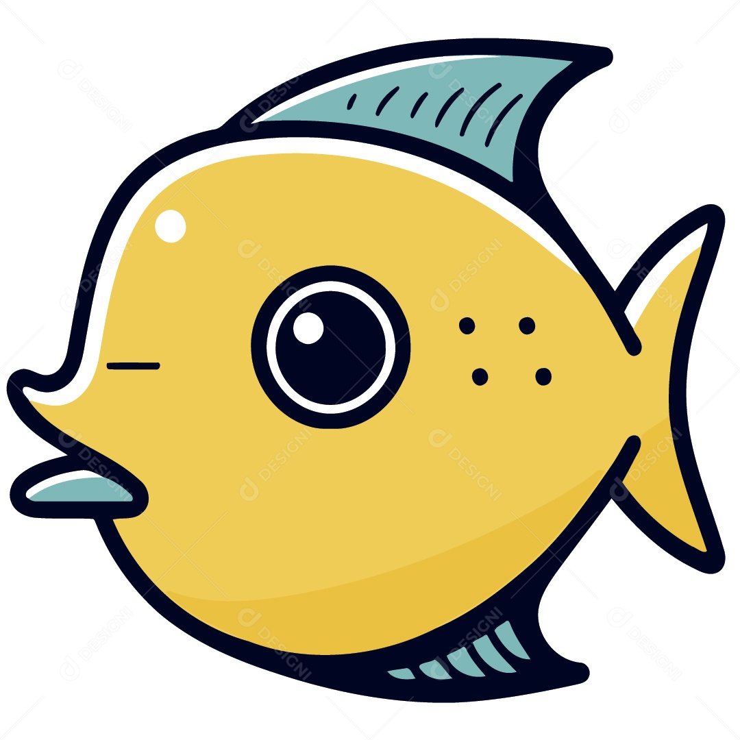 Peixe Ilustração Vetor EPS
