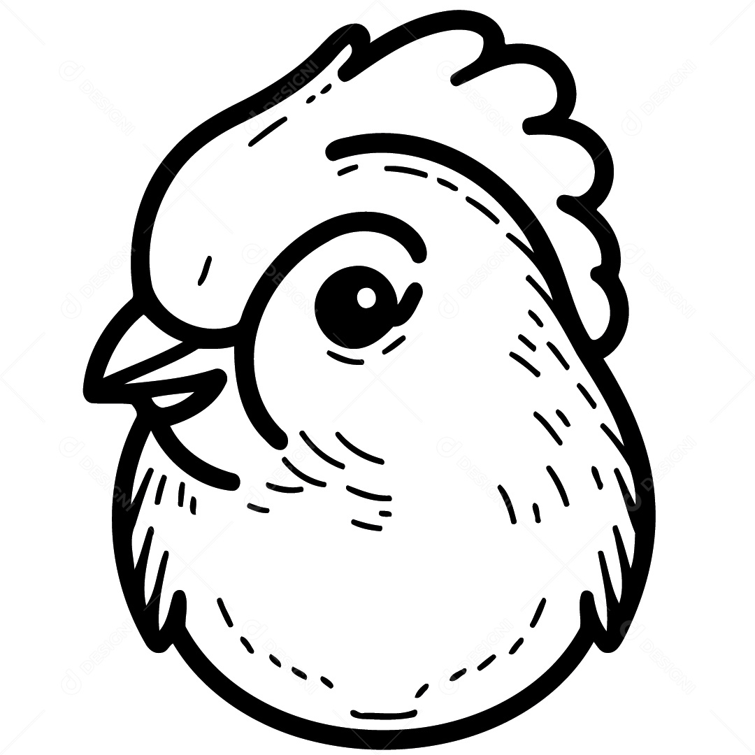 Pintinho Ilustração Vetor EPS